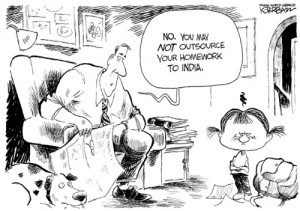 oursource to india